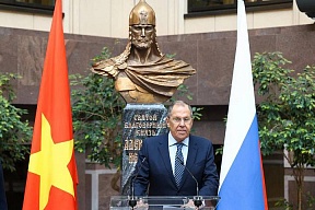 سخنرانی سرگئی لاوروف به مناسبت سالگرد برقراری روابط دیپلماتیک روسیه و ویتنام